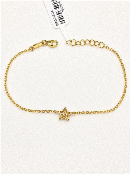 Bracciale Vidali Gioielli Donna in Oro giallo Zircone BROR-7-34 - BROR-7-34